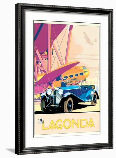 The Lagonda-Brian James-Framed Art Print