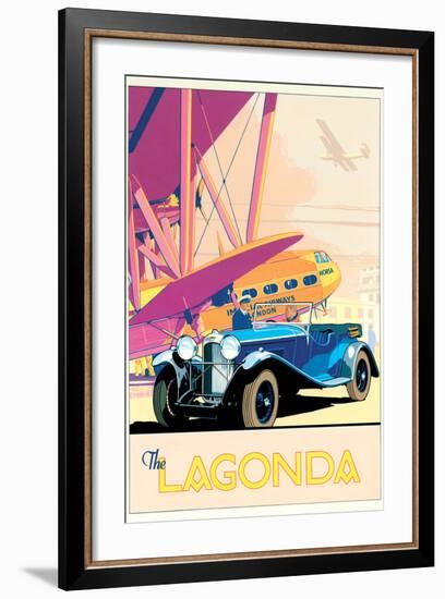 The Lagonda-Brian James-Framed Art Print