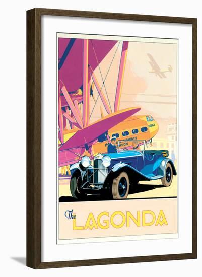 The Lagonda-Brian James-Framed Art Print