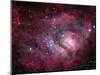 The Lagoon Nebula-Stocktrek Images-Mounted Photographic Print