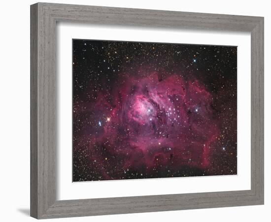 The Lagoon Nebula-Stocktrek Images-Framed Photographic Print