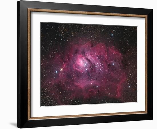 The Lagoon Nebula-Stocktrek Images-Framed Photographic Print