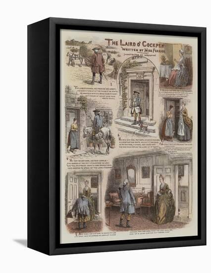 The Laird O' Cockpen-William Ralston-Framed Premier Image Canvas