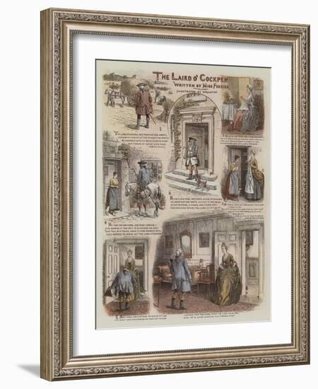 The Laird O' Cockpen-William Ralston-Framed Giclee Print