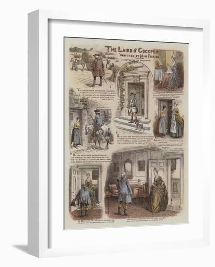 The Laird O' Cockpen-William Ralston-Framed Giclee Print