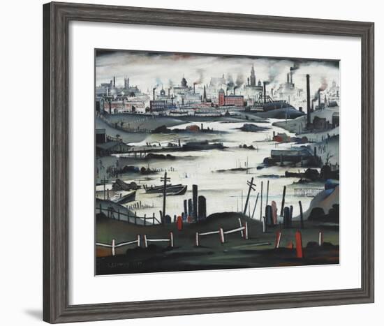 The Lake, 1937-Laurence Stephen Lowry-Framed Premium Giclee Print