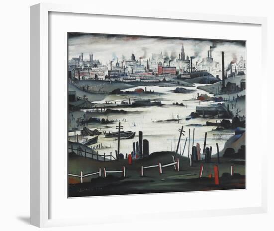 The Lake, 1937-Laurence Stephen Lowry-Framed Premium Giclee Print