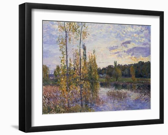 The Lake at Chevreuil, 1888-Alfred Sisley-Framed Giclee Print