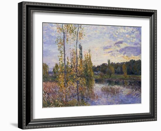 The Lake at Chevreuil, 1888-Alfred Sisley-Framed Giclee Print