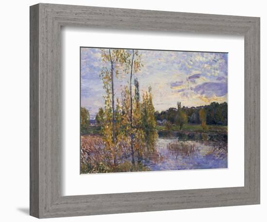 The Lake at Chevreuil, 1888-Alfred Sisley-Framed Giclee Print