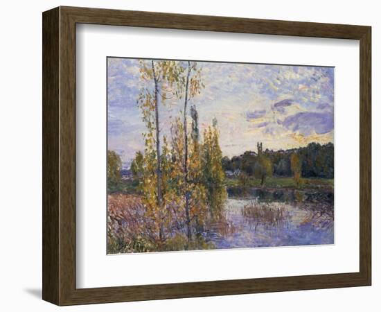 The Lake at Chevreuil, 1888-Alfred Sisley-Framed Giclee Print