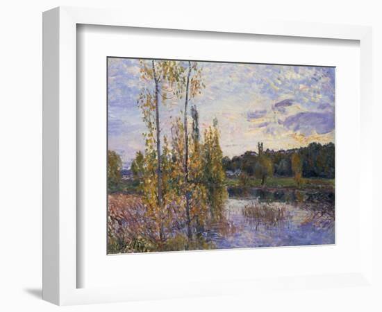 The Lake at Chevreuil, 1888-Alfred Sisley-Framed Giclee Print