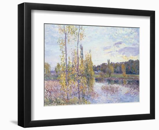 The Lake at Chevreuil-Alfred Sisley-Framed Giclee Print