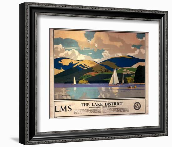 The Lake District-null-Framed Art Print