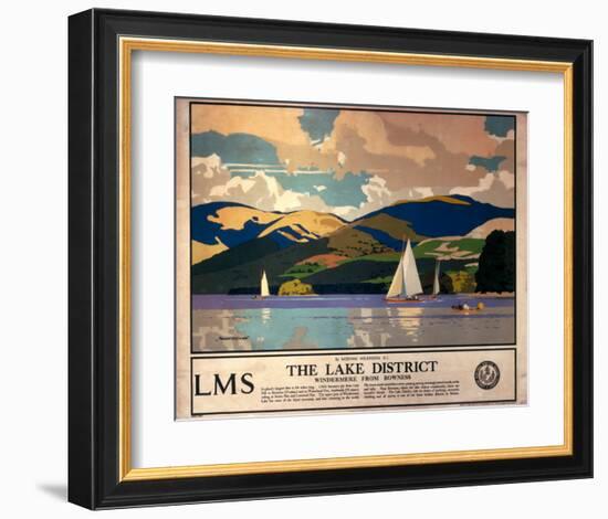 The Lake District-null-Framed Art Print