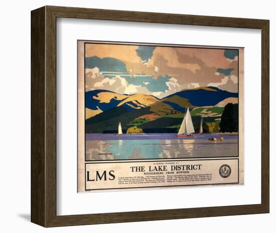 The Lake District-null-Framed Art Print