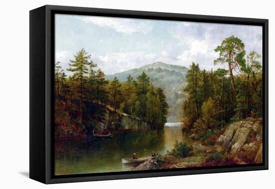 The Lake George, 1876-David Johnson-Framed Premier Image Canvas
