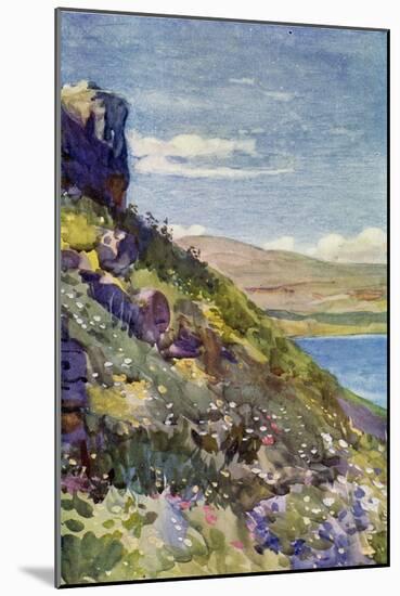 The lake of Galiee c1910-Harold Copping-Mounted Giclee Print