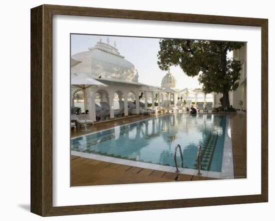 The Lake Palace Hotel on Lake Pichola, Udaipur, Rajasthan State, India-R H Productions-Framed Photographic Print