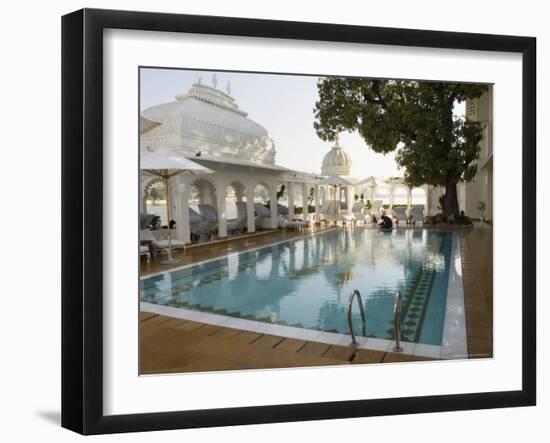 The Lake Palace Hotel on Lake Pichola, Udaipur, Rajasthan State, India-R H Productions-Framed Photographic Print