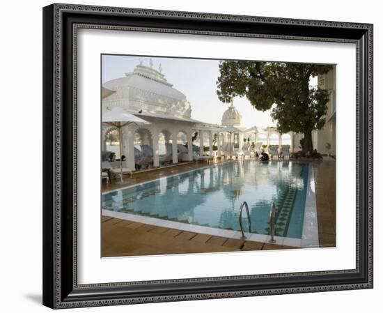 The Lake Palace Hotel on Lake Pichola, Udaipur, Rajasthan State, India-R H Productions-Framed Photographic Print