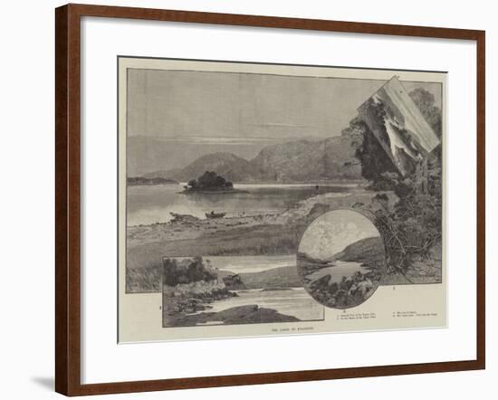 The Lakes of Killarney-Charles Auguste Loye-Framed Giclee Print