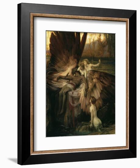 The Lament for Icarus-Herbert Draper-Framed Giclee Print