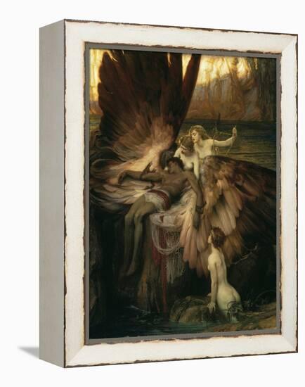 The Lament for Icarus-Herbert Draper-Framed Premier Image Canvas