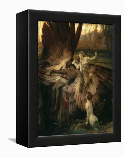 The Lament for Icarus-Herbert Draper-Framed Premier Image Canvas