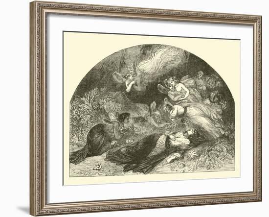 The Lament of the Peri for Hinda-null-Framed Giclee Print