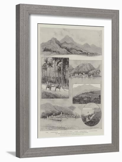 The Lamentable Hurricane in the West Indies, Scenes in the Leeward Islands-Joseph Holland Tringham-Framed Giclee Print