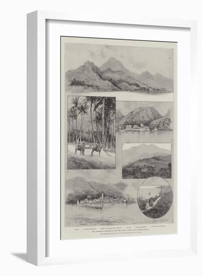 The Lamentable Hurricane in the West Indies, Scenes in the Leeward Islands-Joseph Holland Tringham-Framed Giclee Print