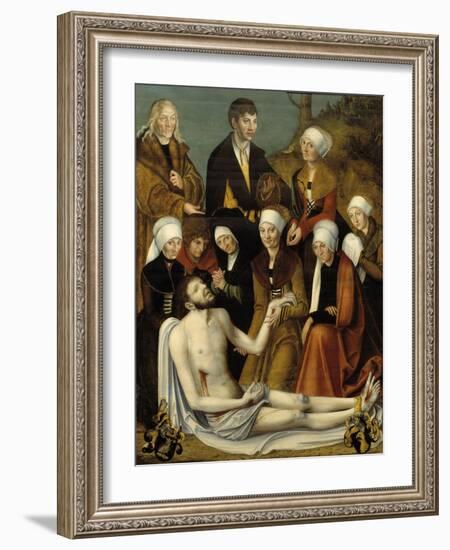 The Lamentation, c.1520-50-Lucas Cranach-Framed Giclee Print