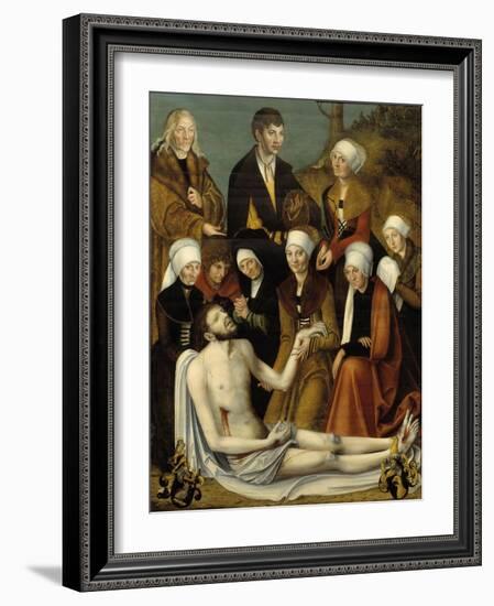 The Lamentation, c.1520-50-Lucas Cranach-Framed Giclee Print