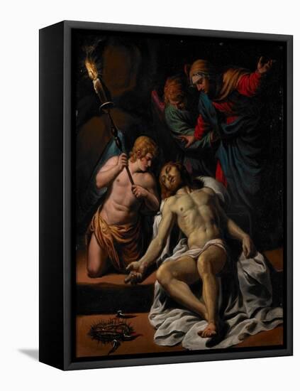 The Lamentation, C.1617-Alessandro Turchi-Framed Premier Image Canvas