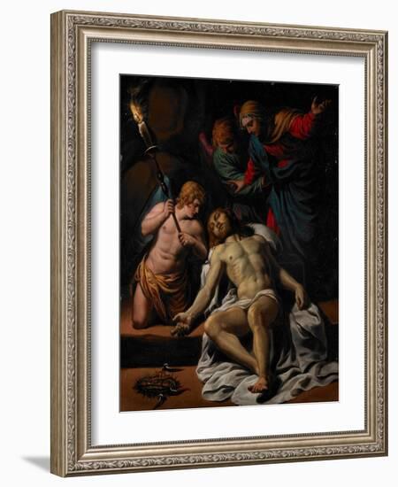 The Lamentation, C.1617-Alessandro Turchi-Framed Giclee Print