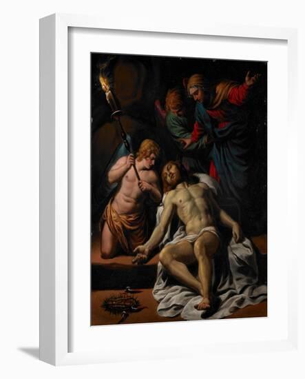 The Lamentation, C.1617-Alessandro Turchi-Framed Giclee Print