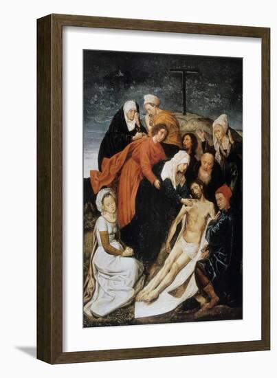 The Lamentation, C1479-Hugo van der Goes-Framed Giclee Print