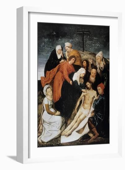 The Lamentation, C1479-Hugo van der Goes-Framed Giclee Print
