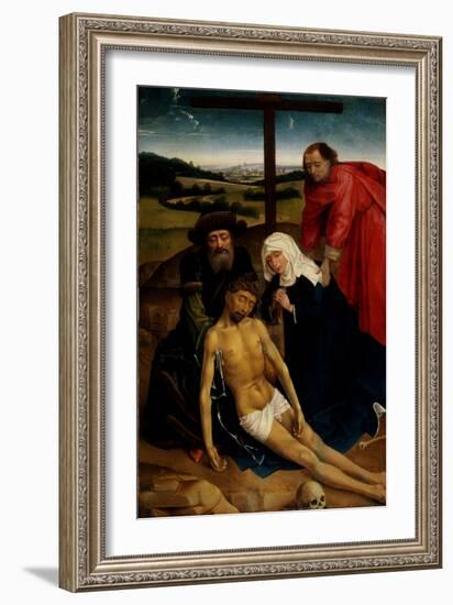 The Lamentation of Christ, C.1460-75-Rogier van der Weyden-Framed Giclee Print