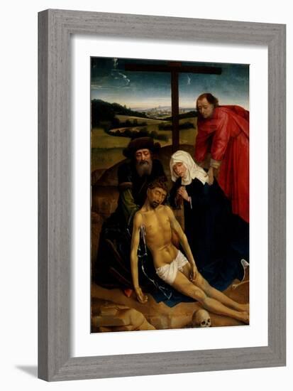 The Lamentation of Christ, C.1460-75-Rogier van der Weyden-Framed Giclee Print