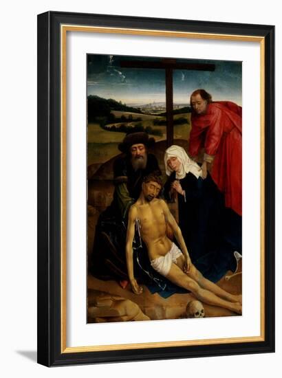 The Lamentation of Christ, C.1460-75-Rogier van der Weyden-Framed Giclee Print