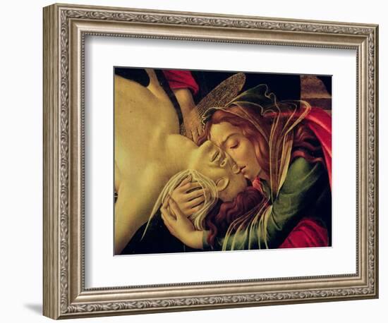 The Lamentation of Christ, circa 1490-Sandro Botticelli-Framed Giclee Print