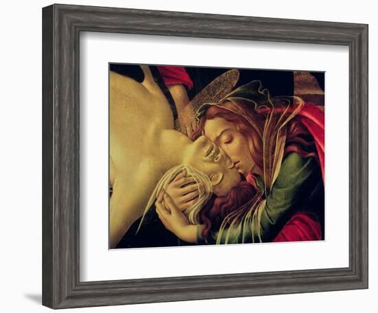 The Lamentation of Christ, circa 1490-Sandro Botticelli-Framed Giclee Print