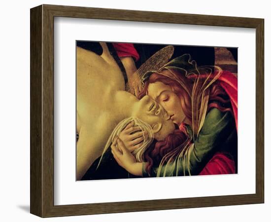 The Lamentation of Christ, circa 1490-Sandro Botticelli-Framed Giclee Print