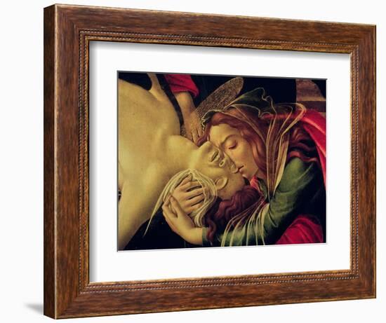 The Lamentation of Christ, circa 1490-Sandro Botticelli-Framed Giclee Print