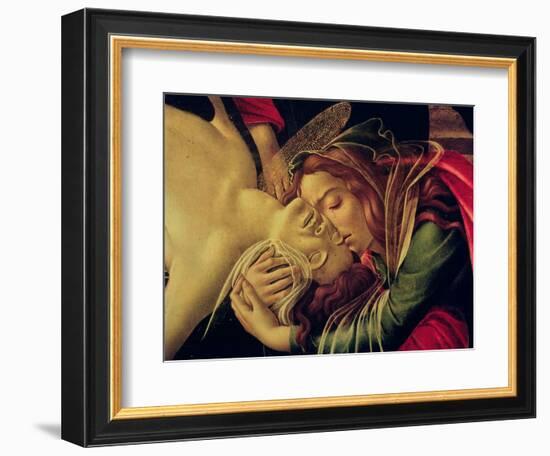 The Lamentation of Christ, circa 1490-Sandro Botticelli-Framed Giclee Print