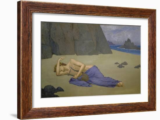 The Lamentation of Orpheus, 1896-Alexandre Séon-Framed Giclee Print