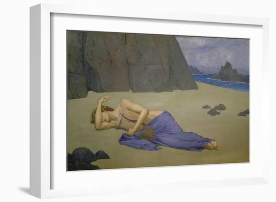 The Lamentation of Orpheus, 1896-Alexandre Séon-Framed Giclee Print