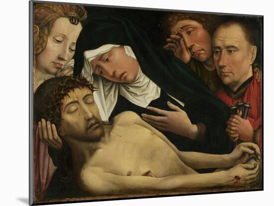 The Lamentation over Christ, C. 1510-Colijn de Coter-Mounted Giclee Print